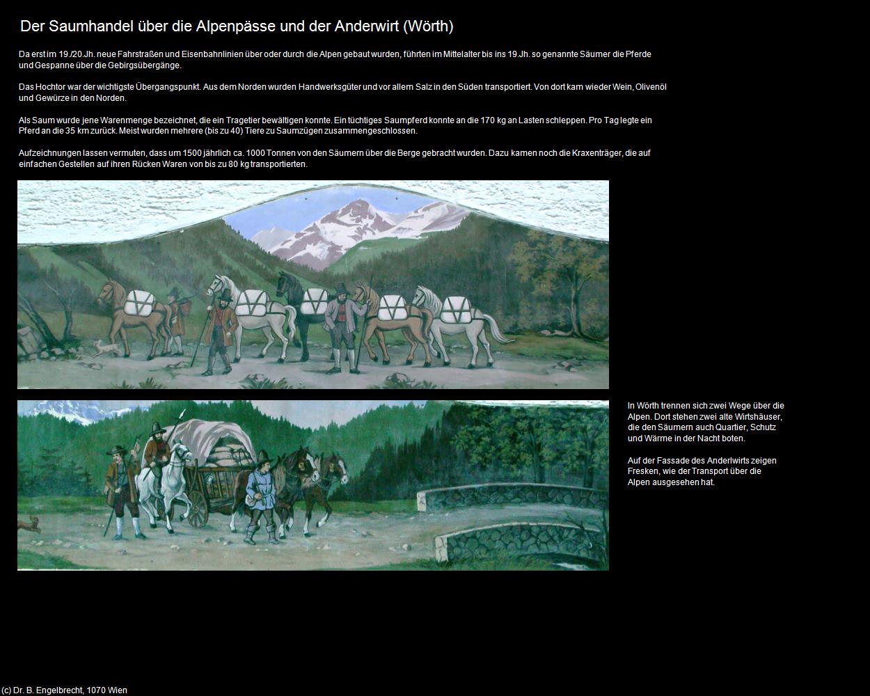 Saumhandel und Anderwirt (Wörth) (Kolm Saigurn) in Kulturatlas-SALZBURG