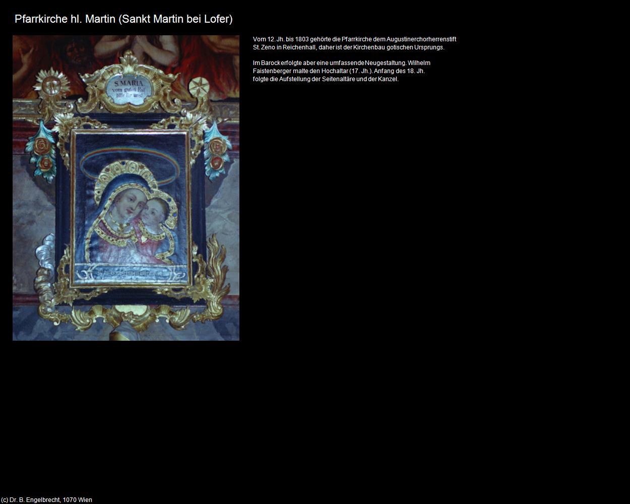 Pfk. hl. Martin (Sankt Martin bei Lofer) in Kulturatlas-SALZBURG