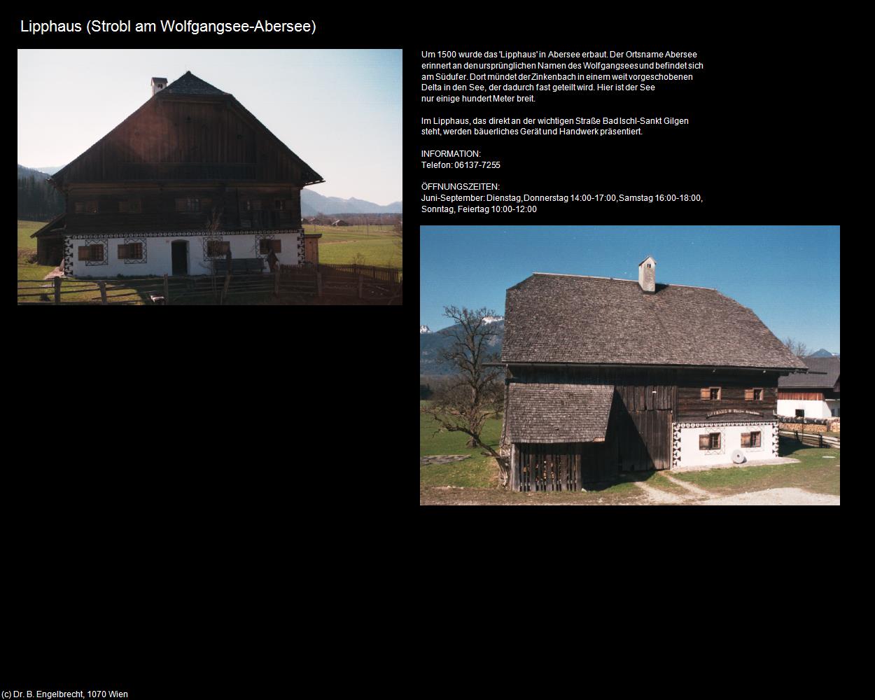 Lipphaus (Abersee) (Strobl am Wolfgangsee) in Kulturatlas-SALZBURG