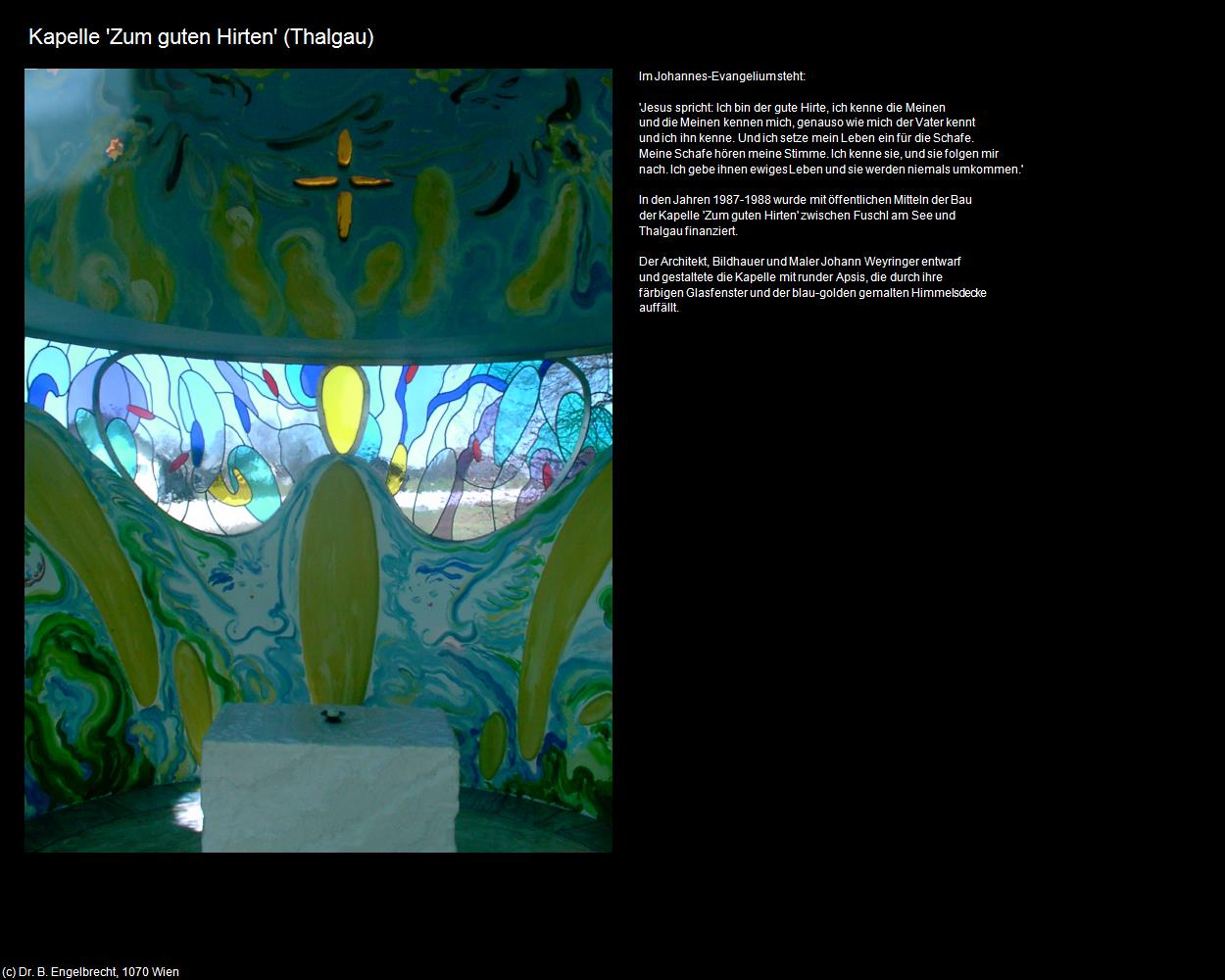 Kapelle Zum guten Hirten (Thalgau) in Kulturatlas-SALZBURG