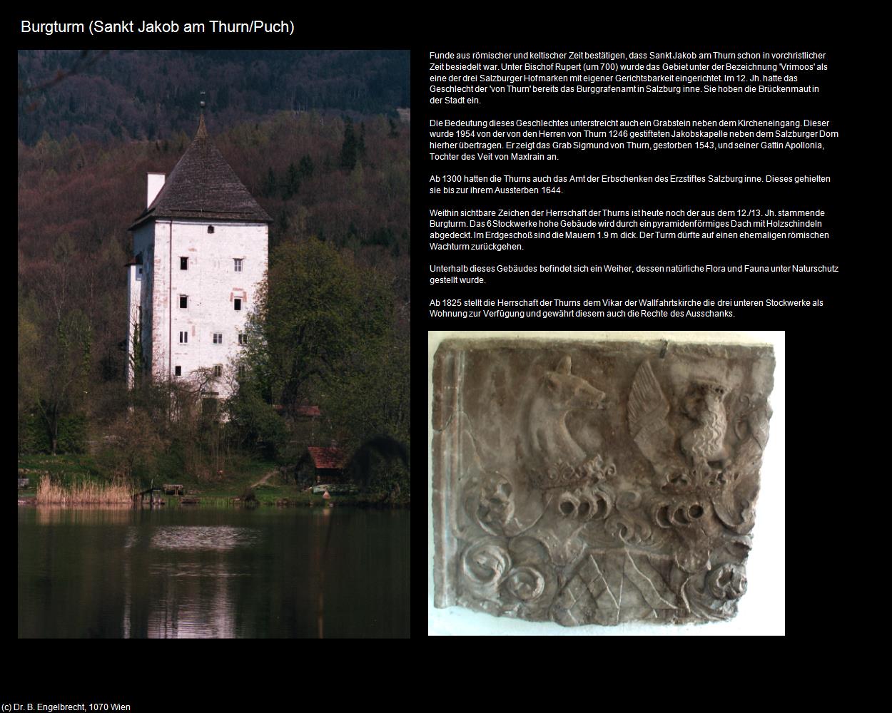 Burgturm (Sankt Jakob am Thurn/Puch) in Kulturatlas-SALZBURG