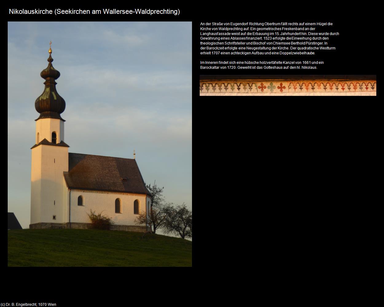 Nikolauskirche (Waldprechting) (Seekirchen am Wallersee) in Kulturatlas-SALZBURG