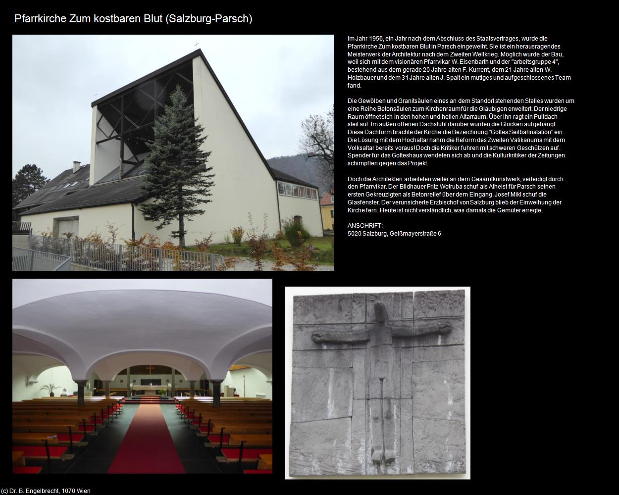 Pfk. Zum kostbaren Blut (Parsch) (Salzburg-Landeshauptstadt) in Kulturatlas-SALZBURG