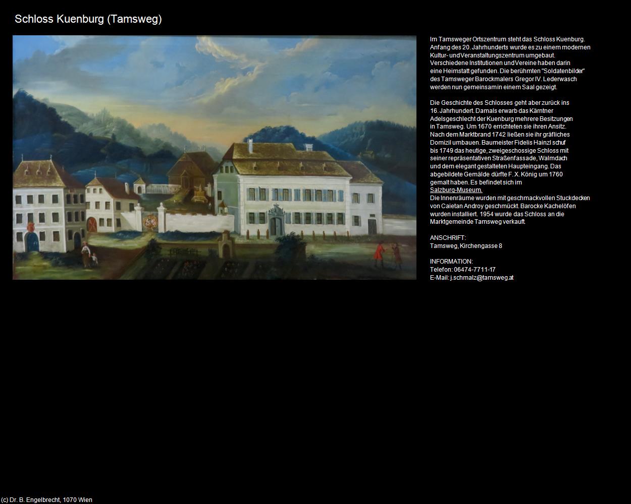Schloss Kuenburg  (Tamsweg) in Kulturatlas-SALZBURG(c)B.Engelbrecht