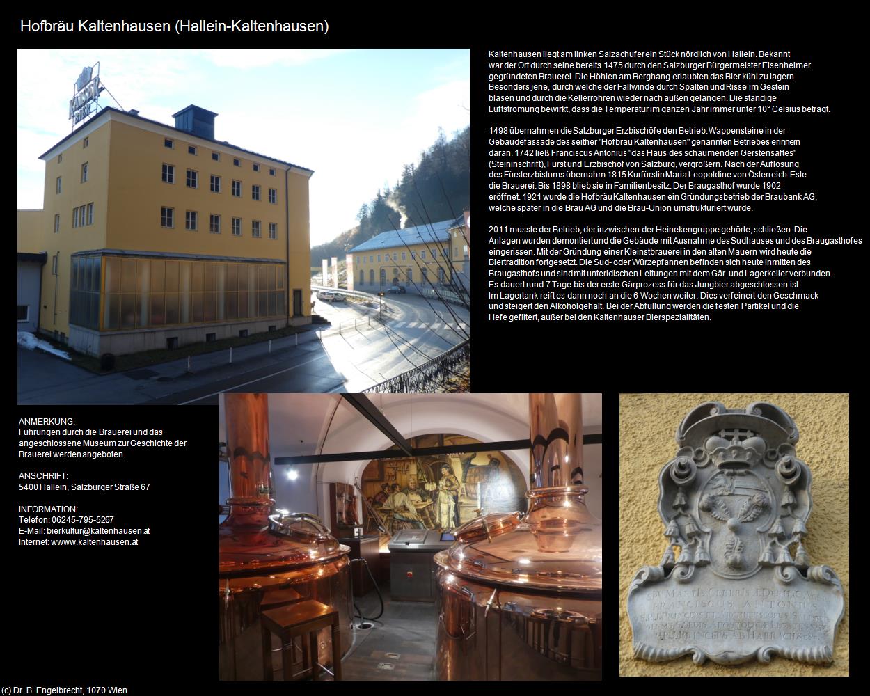 Brauerei Kaltenhausen (Kaltenhausen) (Hallein) in Kulturatlas-SALZBURG