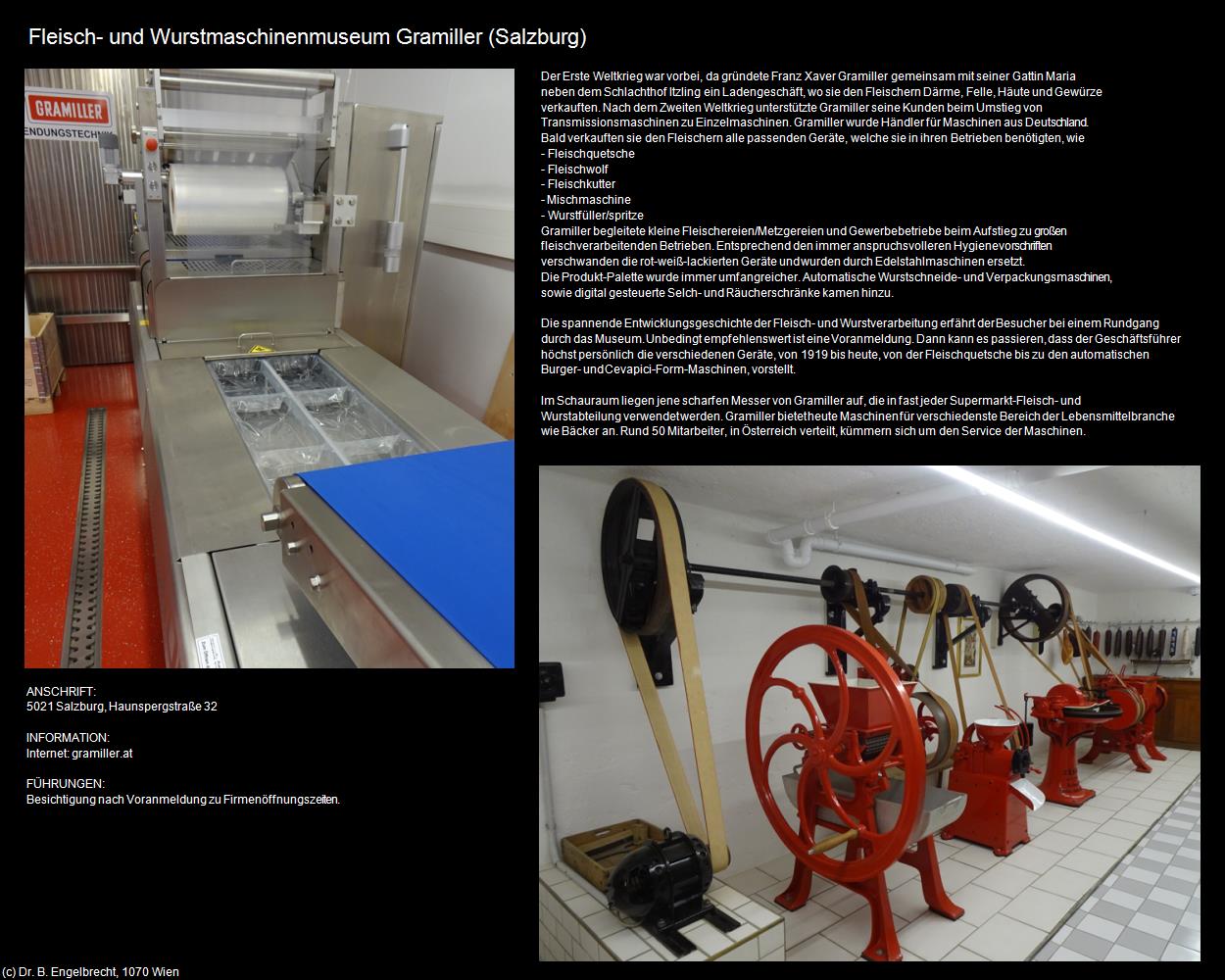 Fleisch- und Wurstmaschinenmuseum (Salzburg-Landeshauptstadt) in Kulturatlas-SALZBURG