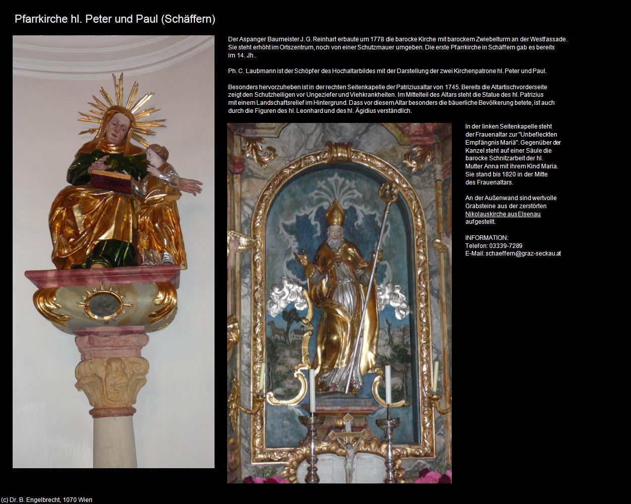 Pfk. hl. Peter und Paul  (Schäffern ) in Kulturatlas-STEIERMARK(c)B.Engelbrecht