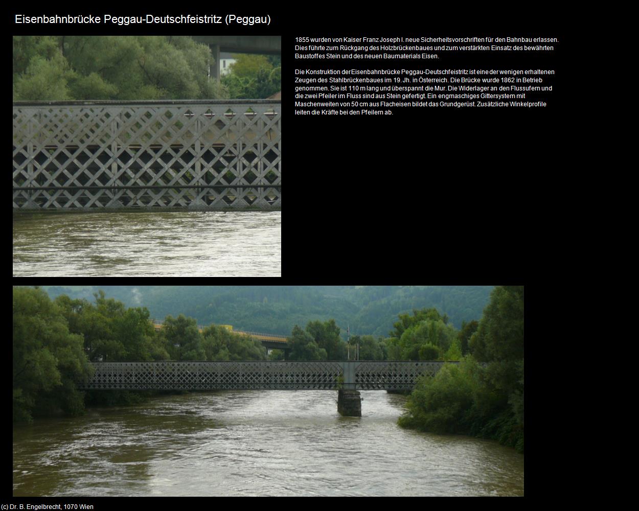Eisenbahnbrücke Peggau-Deutschfeistritz (Peggau) in Kulturatlas-STEIERMARK