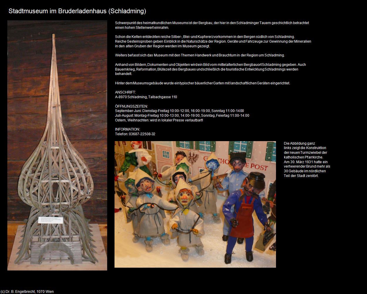 Stadtmuseum  (Schladming) in Kulturatlas-STEIERMARK
