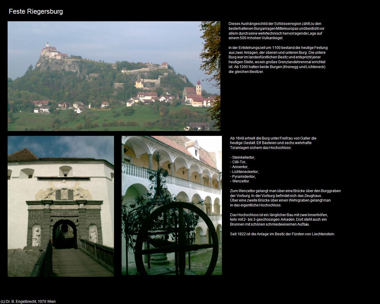 Feste Riegersburg (Riegersburg) in Kulturatlas-STEIERMARK