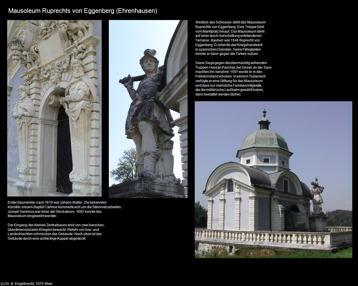 Mausoleum Ruprechts von Eggenberg (Ehrenhausen) in Kulturatlas-STEIERMARK