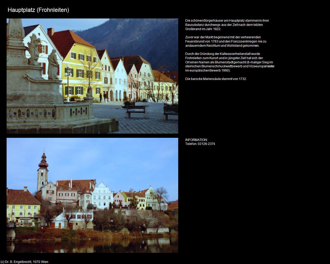 Hauptplatz (Frohnleiten) in Kulturatlas-STEIERMARK