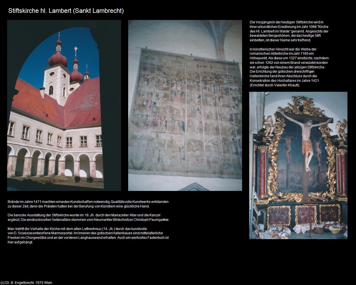 Stiftsk. hl. Lambert (Sankt Lambrecht) in Kulturatlas-STEIERMARK