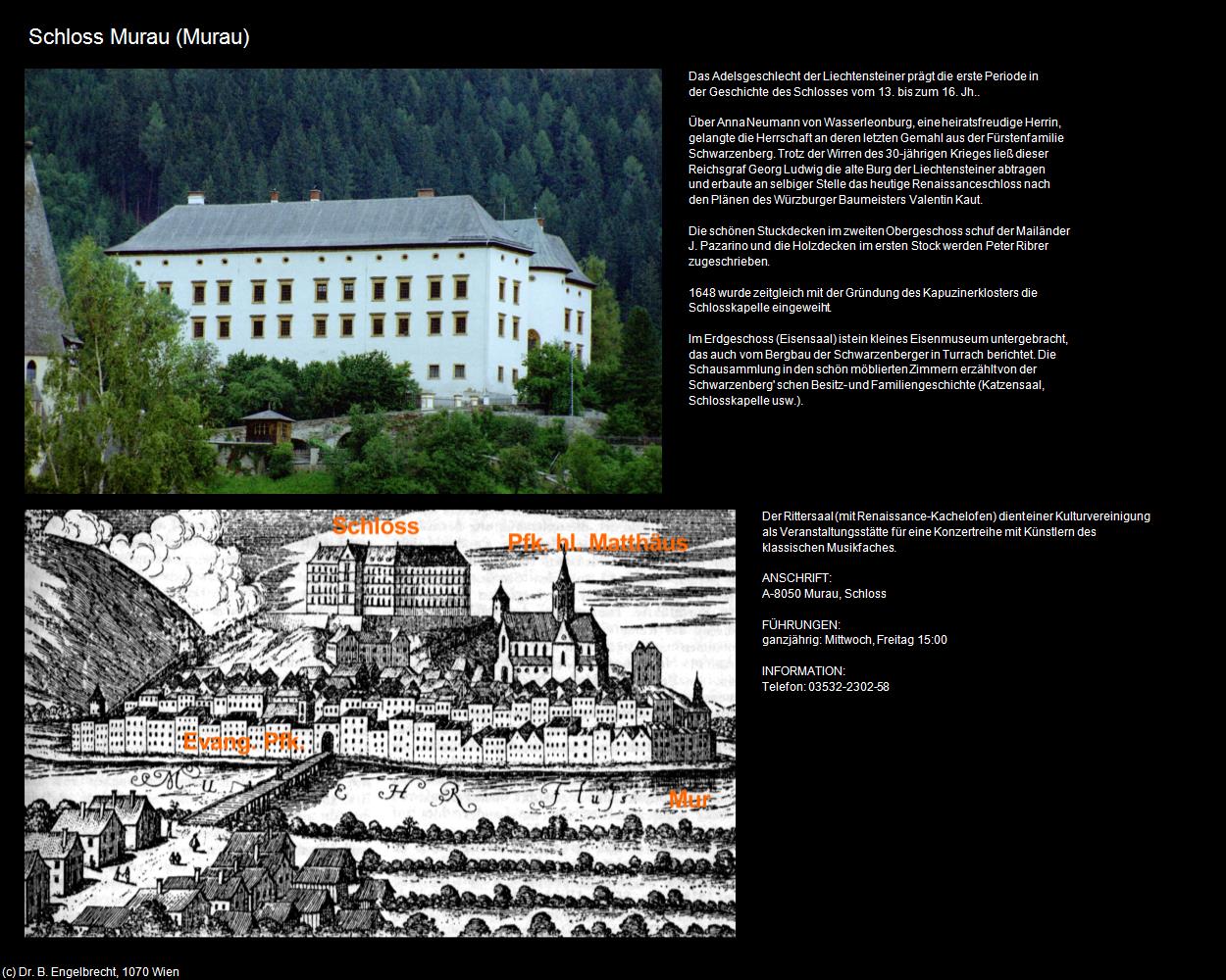 Schloss Murau (Murau) in Kulturatlas-STEIERMARK