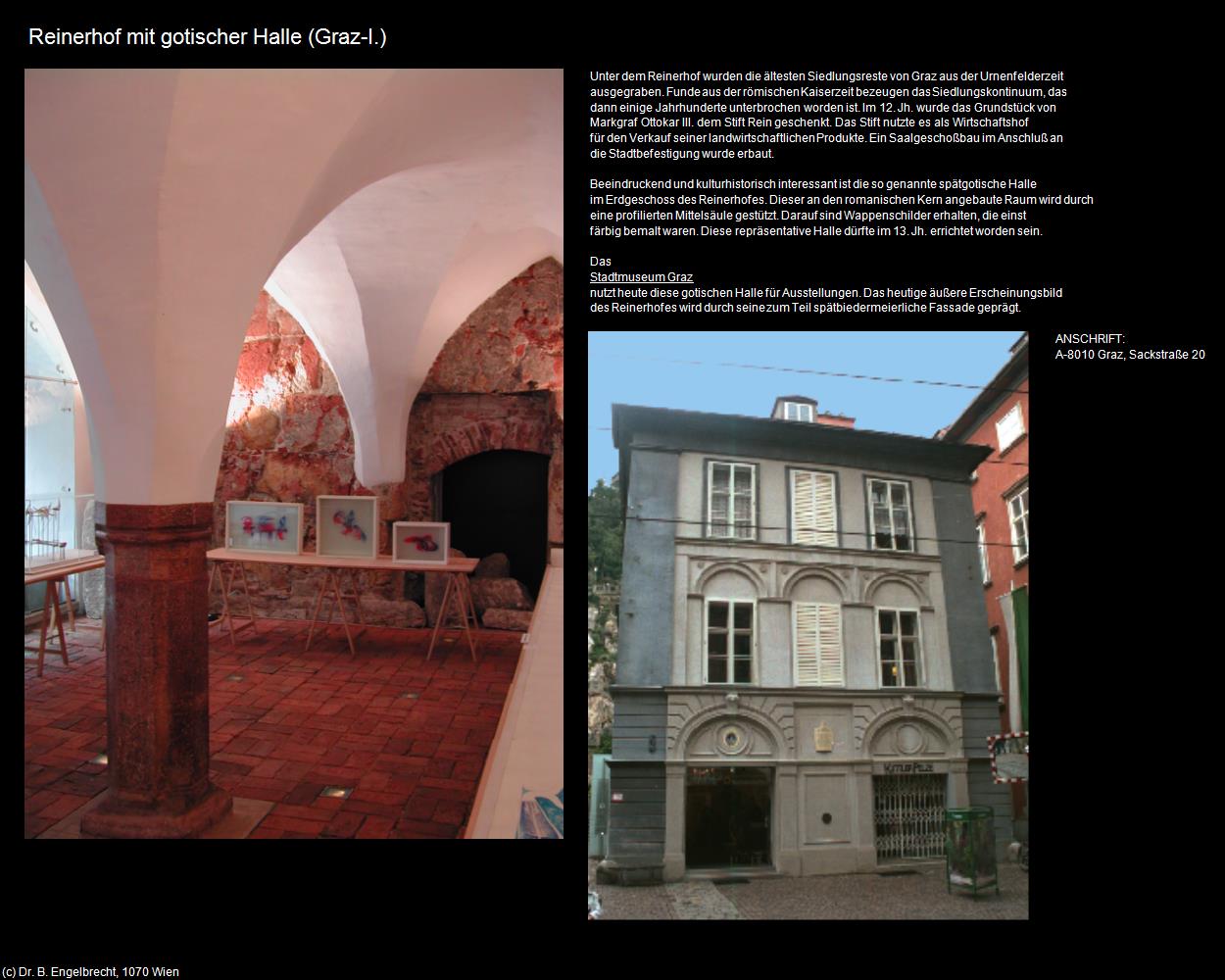 Reinerhof mit gotischer Halle (I.) (Graz) in Kulturatlas-STEIERMARK(c)B.Engelbrecht