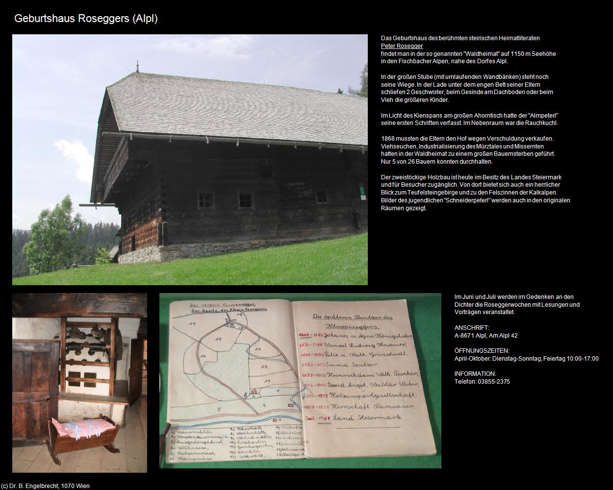 Geburtshaus Rosegger (Alpl) in Kulturatlas-STEIERMARK(c)B.Engelbrecht
