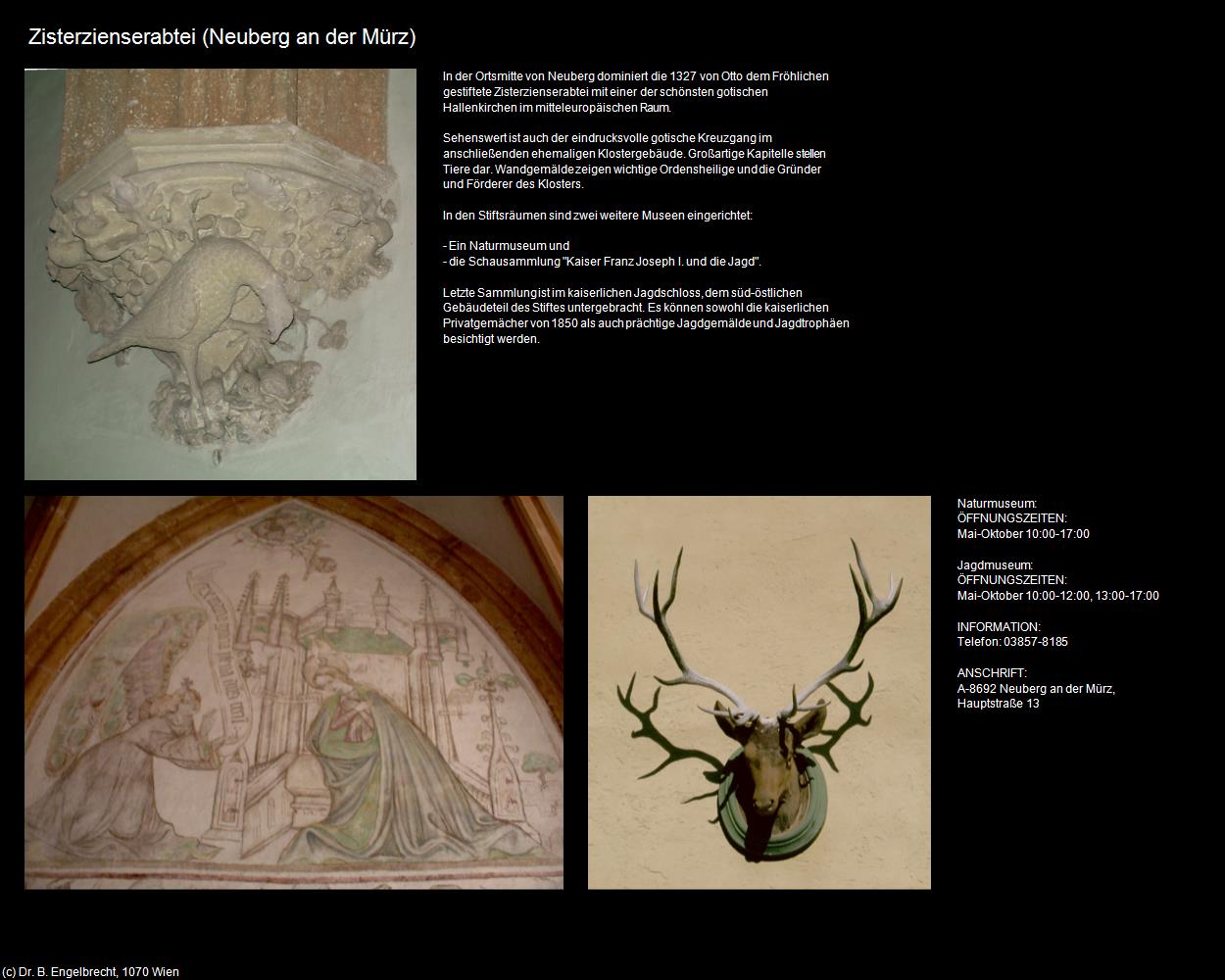 Ehem. Zisterzienserabtei (Neuberg an der Mürz) in Kulturatlas-STEIERMARK
