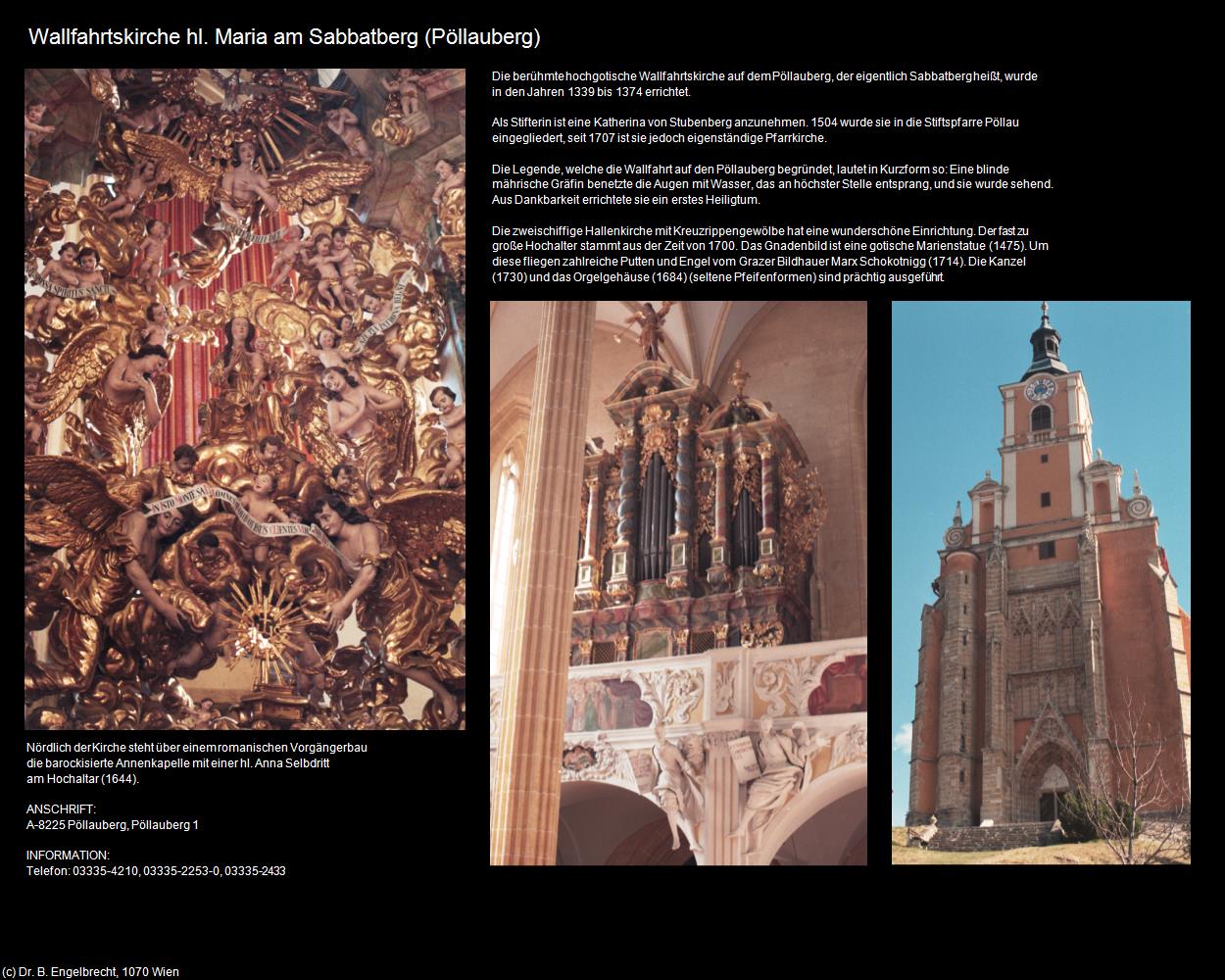 Wallfk. hl. Maria am Sabbatberg (Pöllauberg) in Kulturatlas-STEIERMARK