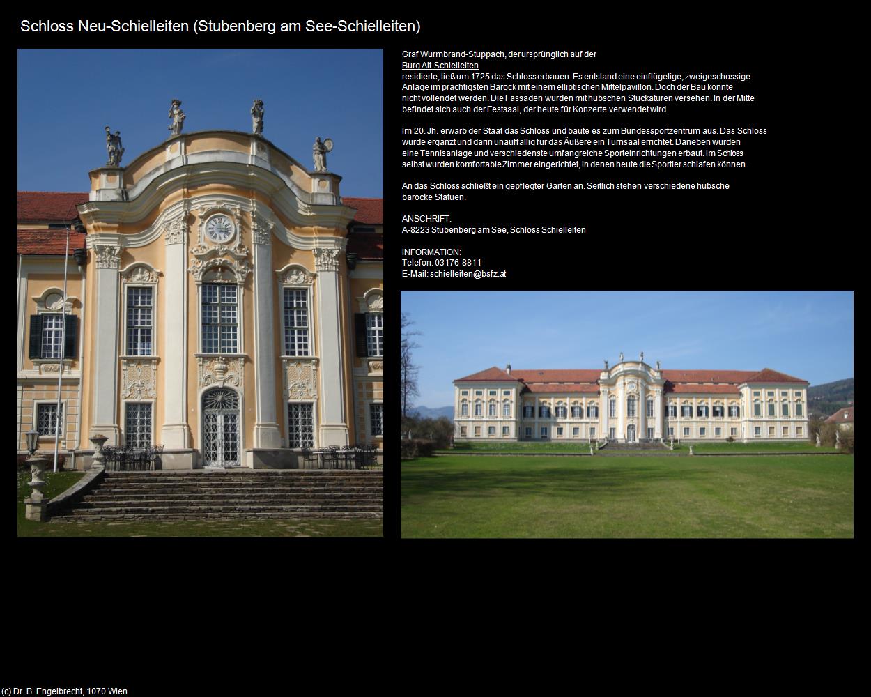 Schloss Neu-Schielleiten (Schielleiten) (Stubenberg am See) in Kulturatlas-STEIERMARK(c)B.Engelbrecht