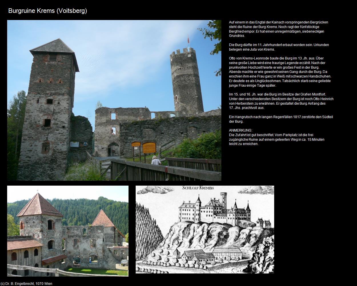Burgruine Krems (Voitsberg) in Kulturatlas-STEIERMARK