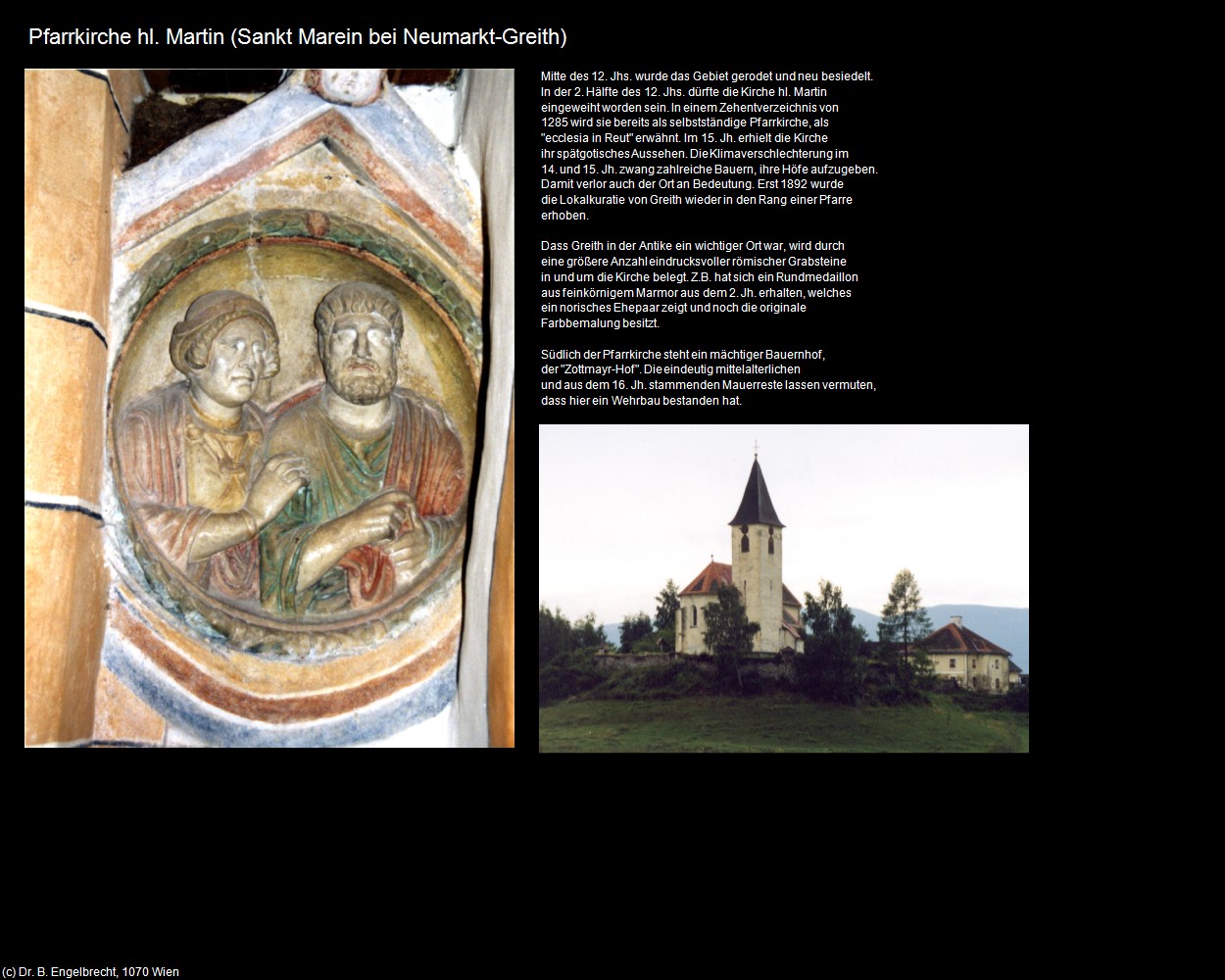 Pfk. hl. Martin (Greith) (Sankt Marein bei Neumarkt) in Kulturatlas-STEIERMARK