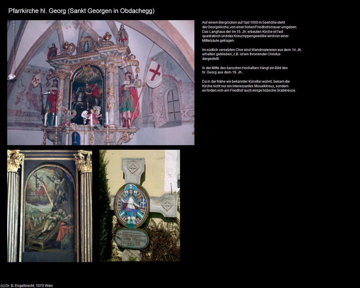 Pfk. hl. Georg (Sankt Georgen in Obdachegg) in Kulturatlas-STEIERMARK