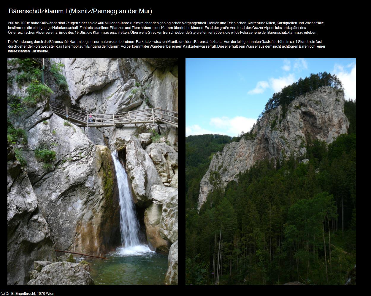 Bärenschützklamm I (Mixnitz/Pernegg an der Mur) in Kulturatlas-STEIERMARK