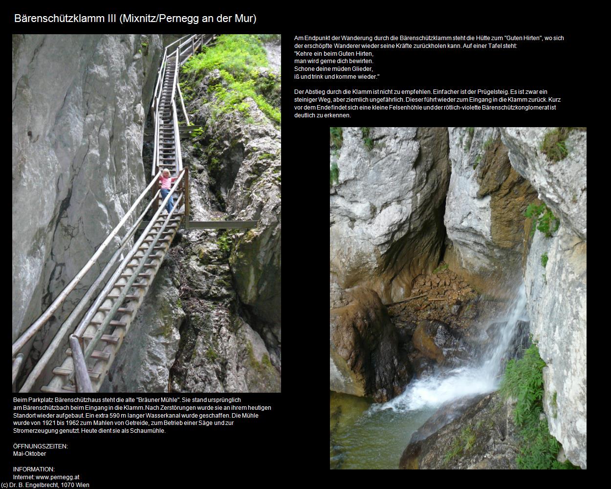 Bärenschützklamm III (Mixnitz/Pernegg an der Mur) in Kulturatlas-STEIERMARK