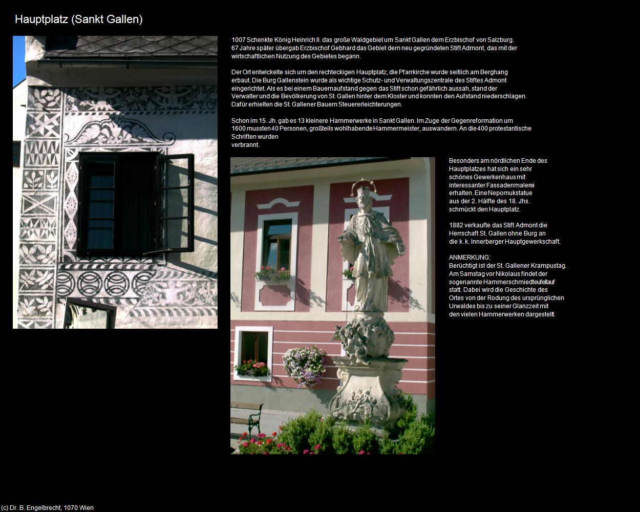 Hauptplatz (Sankt Gallen) in Kulturatlas-STEIERMARK