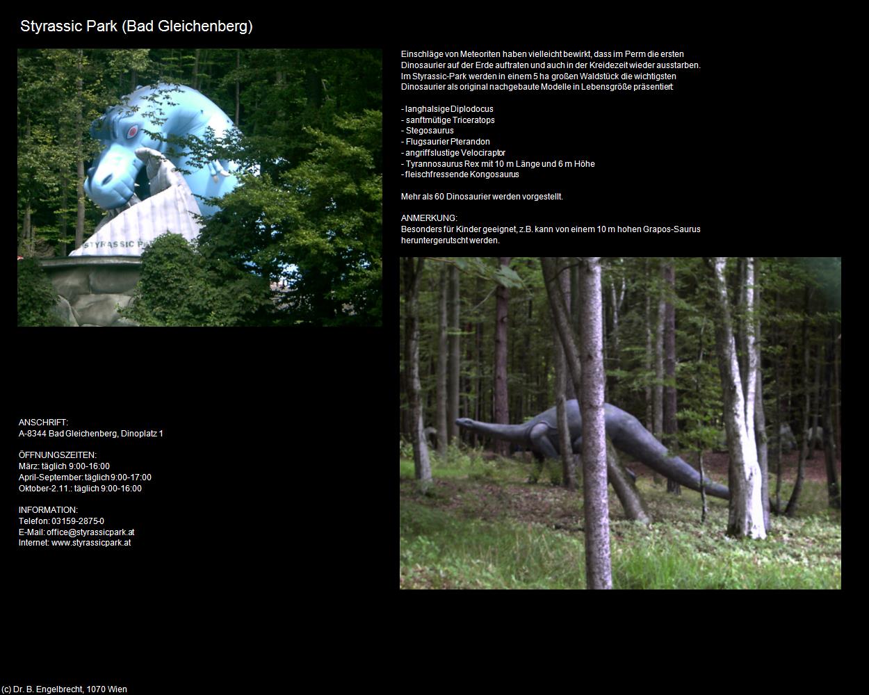Styrassic Park (Bad Gleichenberg) in Kulturatlas-STEIERMARK
