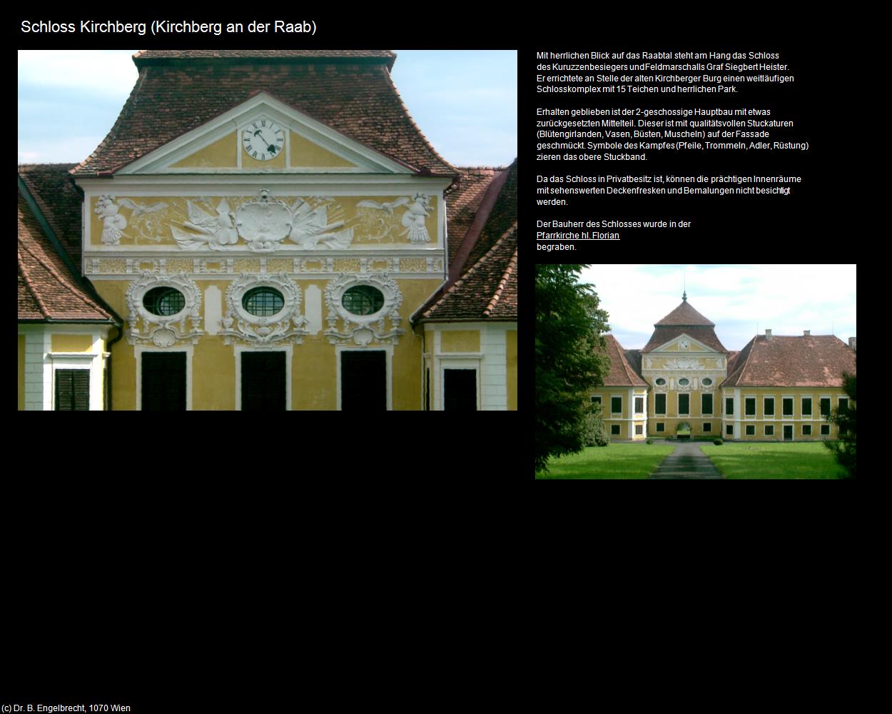 Schloss Kirchberg (Kirchberg an der Raab) in Kulturatlas-STEIERMARK(c)B.Engelbrecht