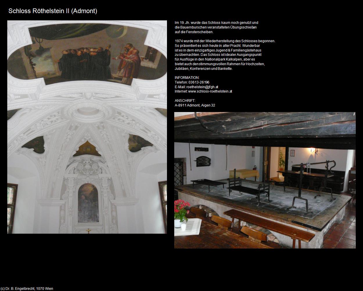 Schloss Röthelstein II (Admont) in Kulturatlas-STEIERMARK