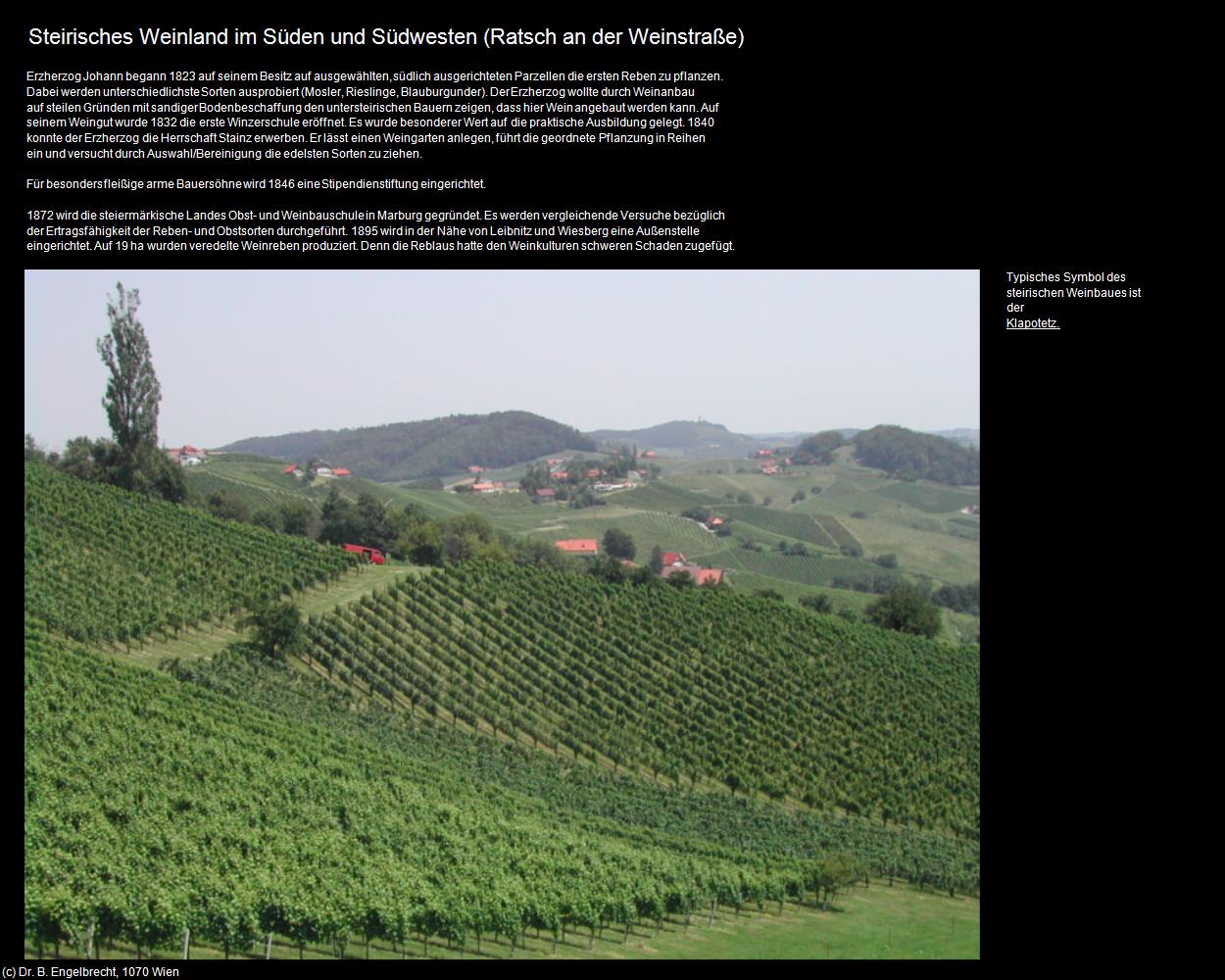 Steirisches Weinland (Ratsch an der Weinstraße) in Kulturatlas-STEIERMARK(c)B.Engelbrecht