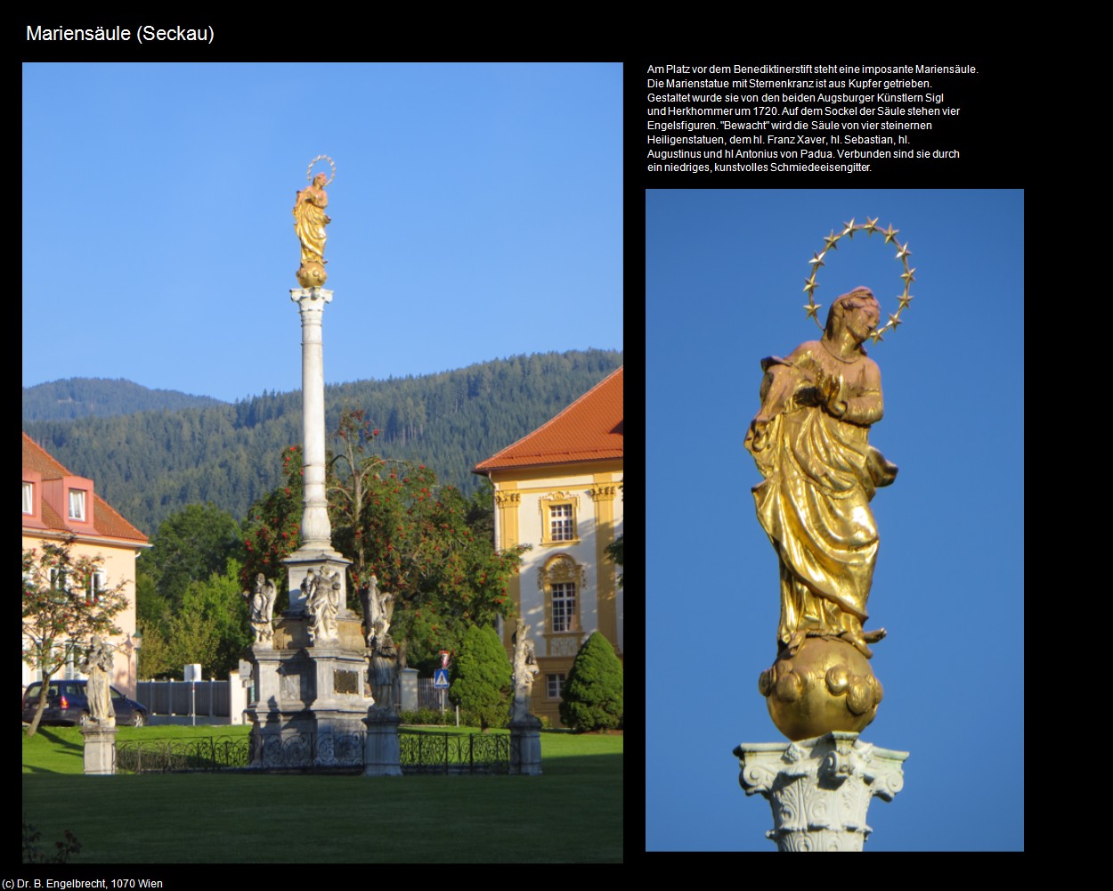 Mariensäule (Seckau) in Kulturatlas-STEIERMARK