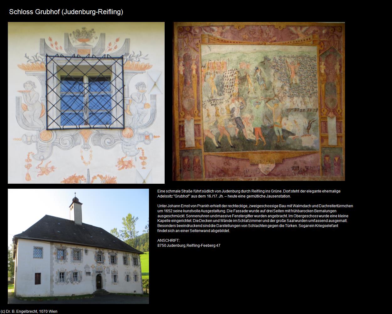 Schloss Grubhof (Reifling) (Judenburg) in Kulturatlas-STEIERMARK