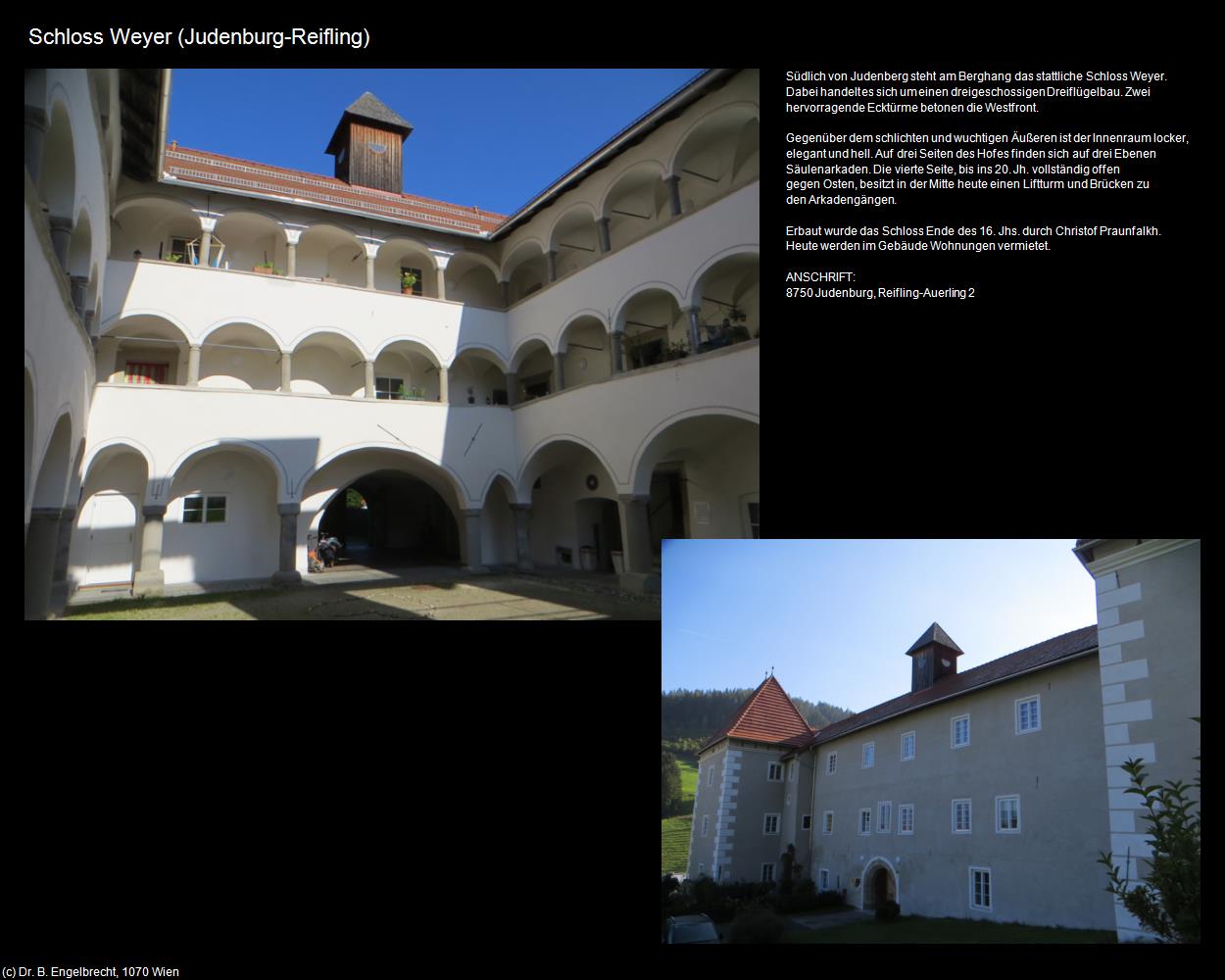 Schloss Weyer (Reifling) (Judenburg) in Kulturatlas-STEIERMARK