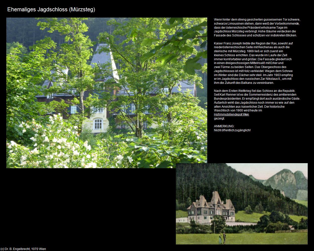 Ehem. Jagdschloss (Mürzsteg/Neuberg an der Mürz) in Kulturatlas-STEIERMARK(c)B.Engelbrecht