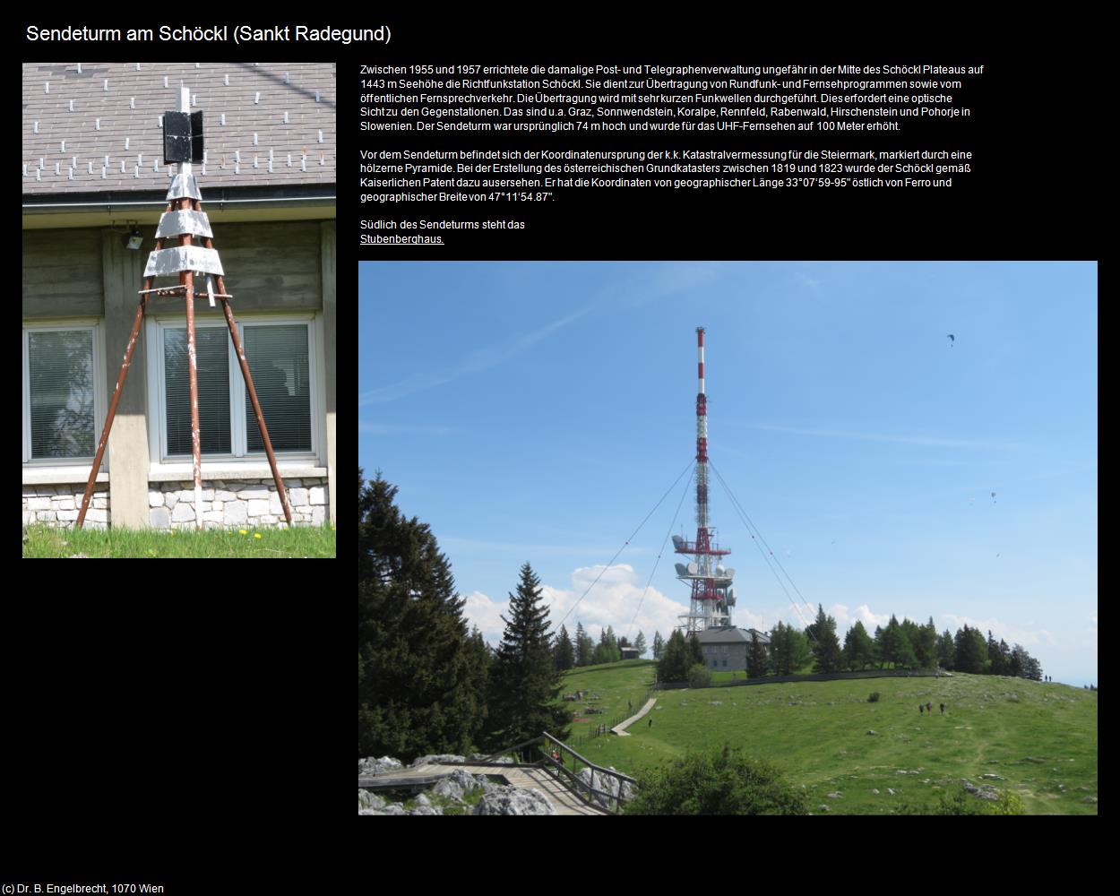 Sendeturm am Schöckl  (Sankt Radegund bei Graz) in Kulturatlas-STEIERMARK(c)B.Engelbrecht