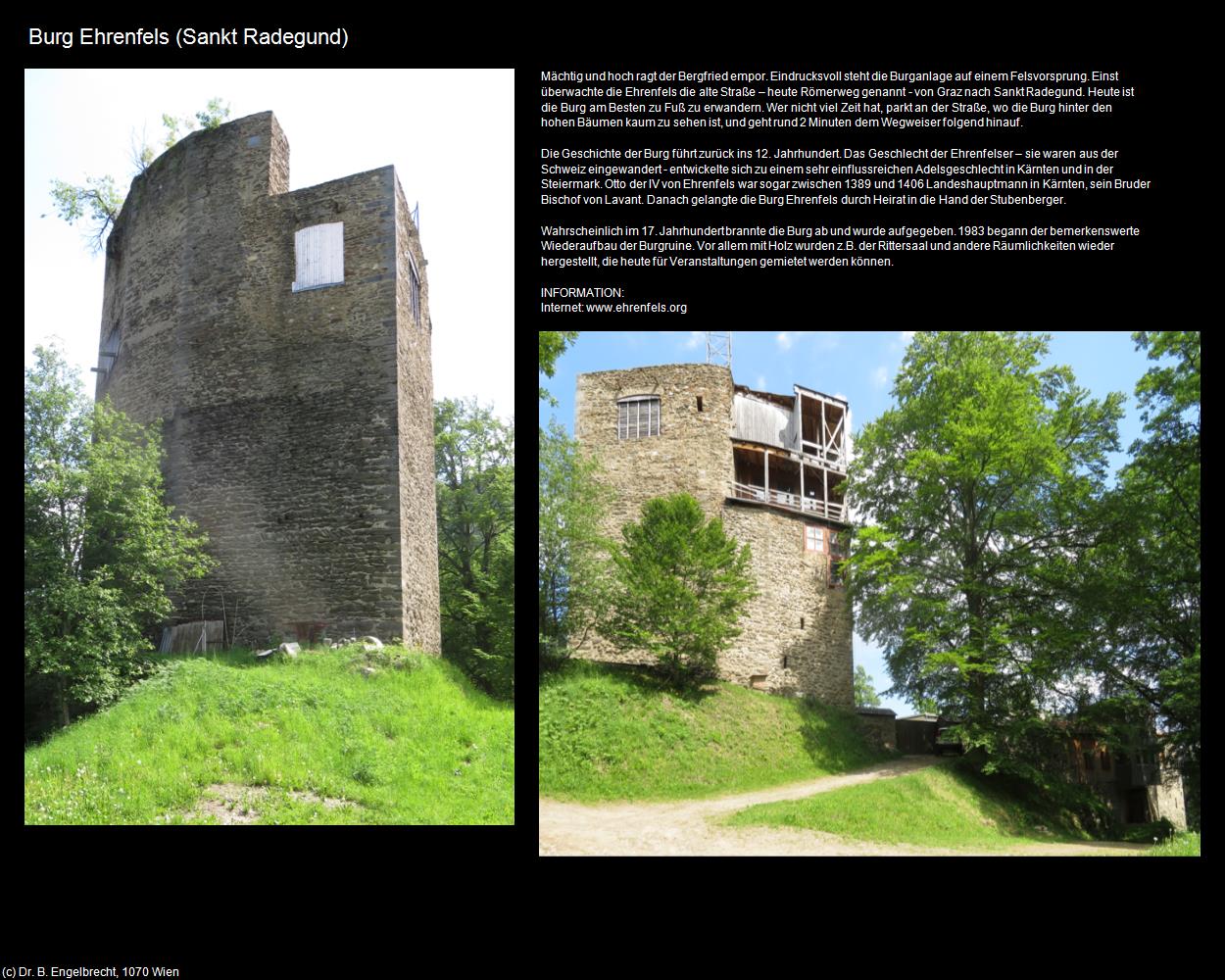 Burg Ehrenfels  (Sankt Radegund bei Graz) in Kulturatlas-STEIERMARK