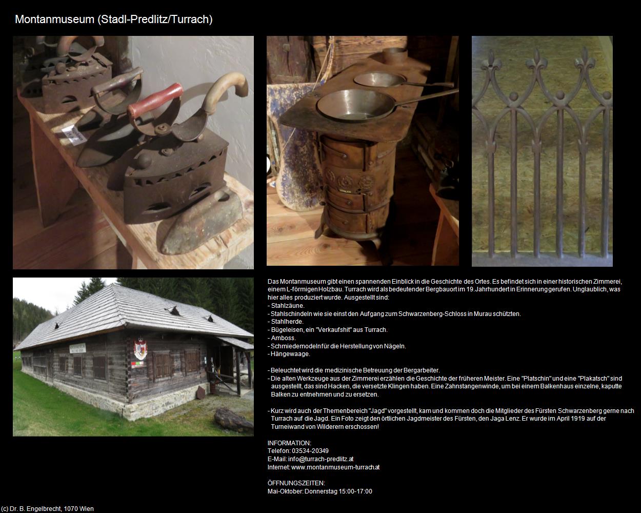 Montanmuseum Turrach (Turrach) (Stadl-Predlitz) in Kulturatlas-STEIERMARK
