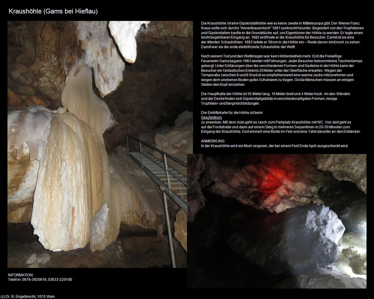 Kraushöhle  (Gams bei Hieflau) in Kulturatlas-STEIERMARK(c)B.Engelbrecht