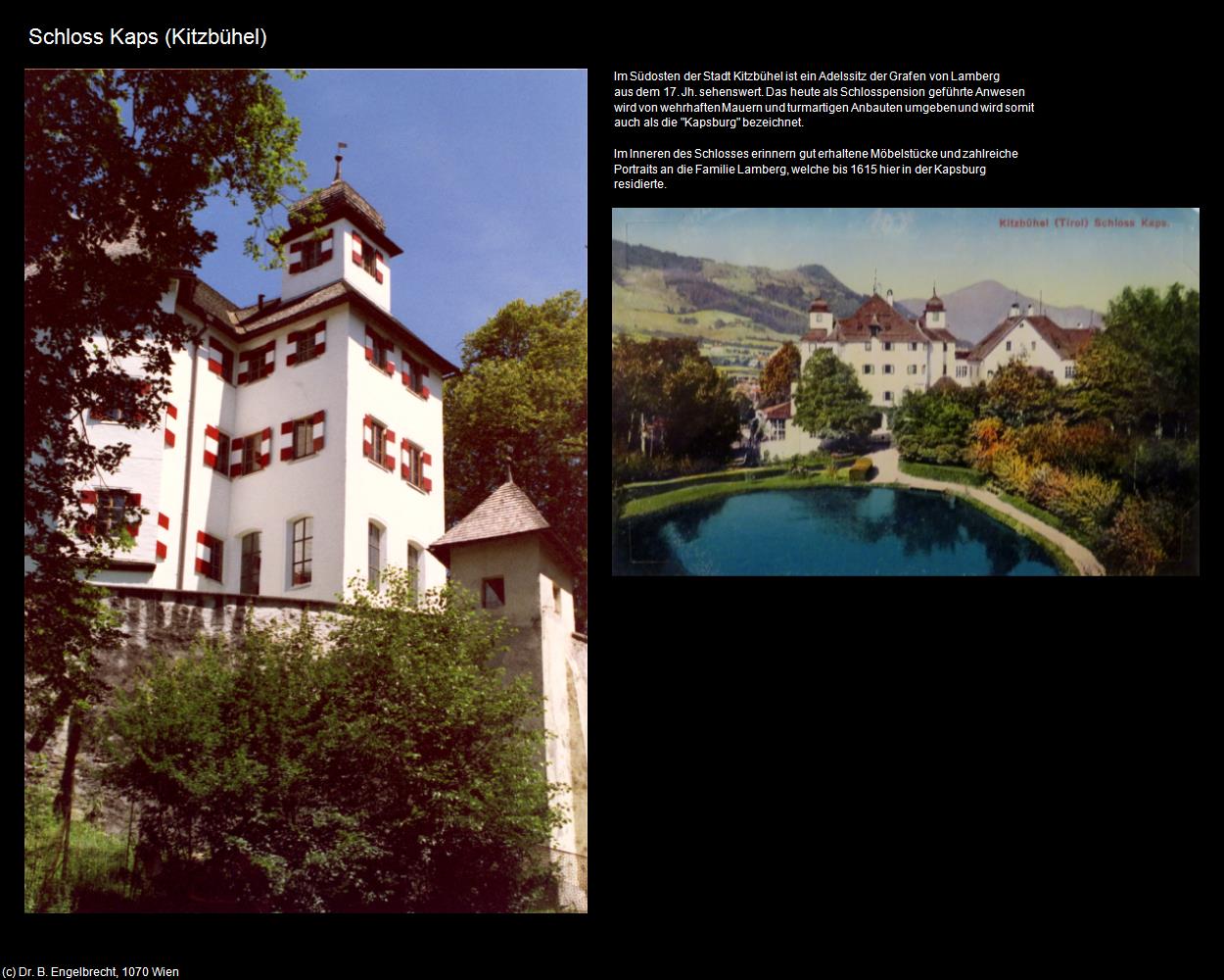 Schloss Kaps (Kitzbühel) in Kulturatlas-TIROL