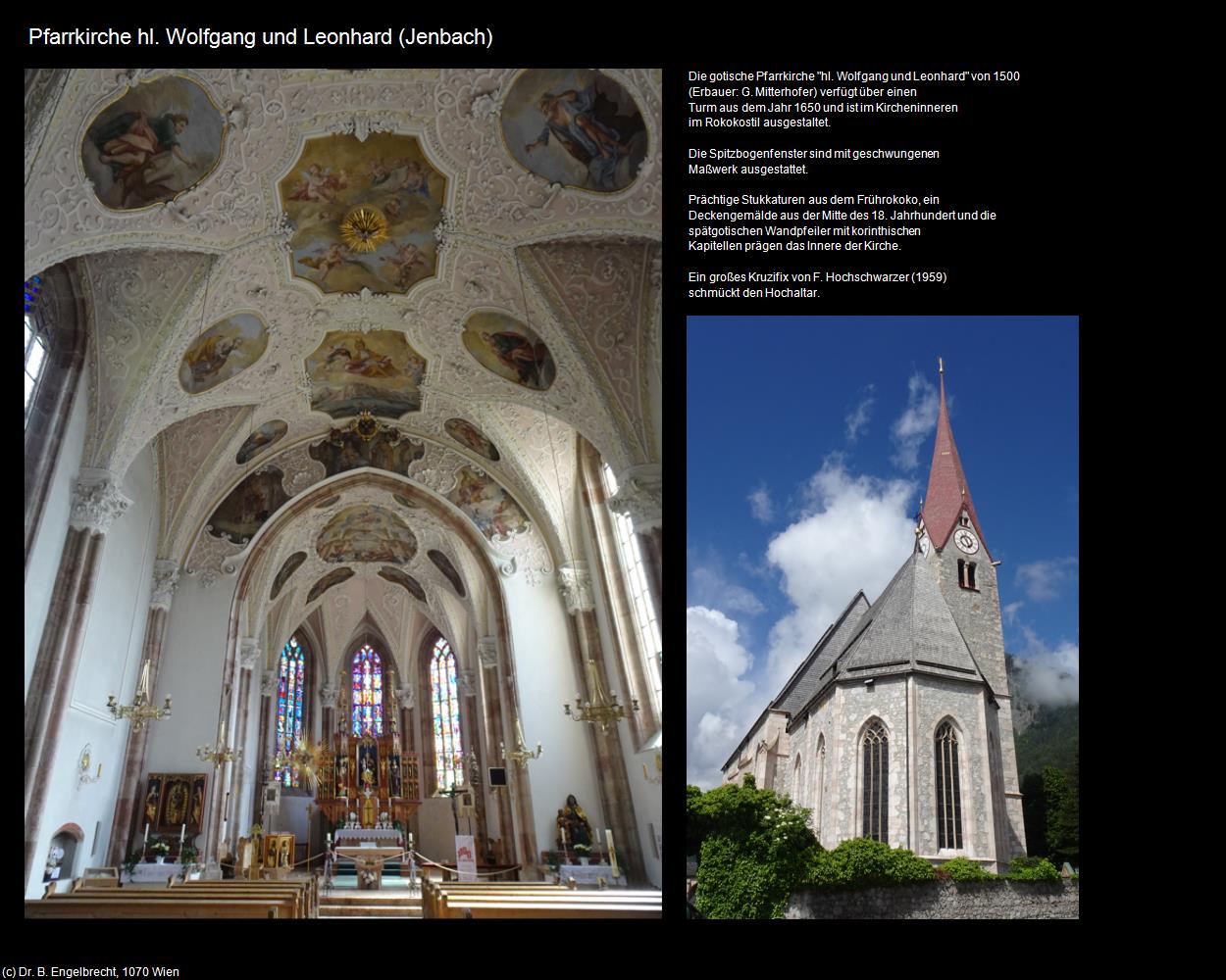 Pfk. hl. Wolfgang und Leonhard (Jenbach) in Kulturatlas-TIROL