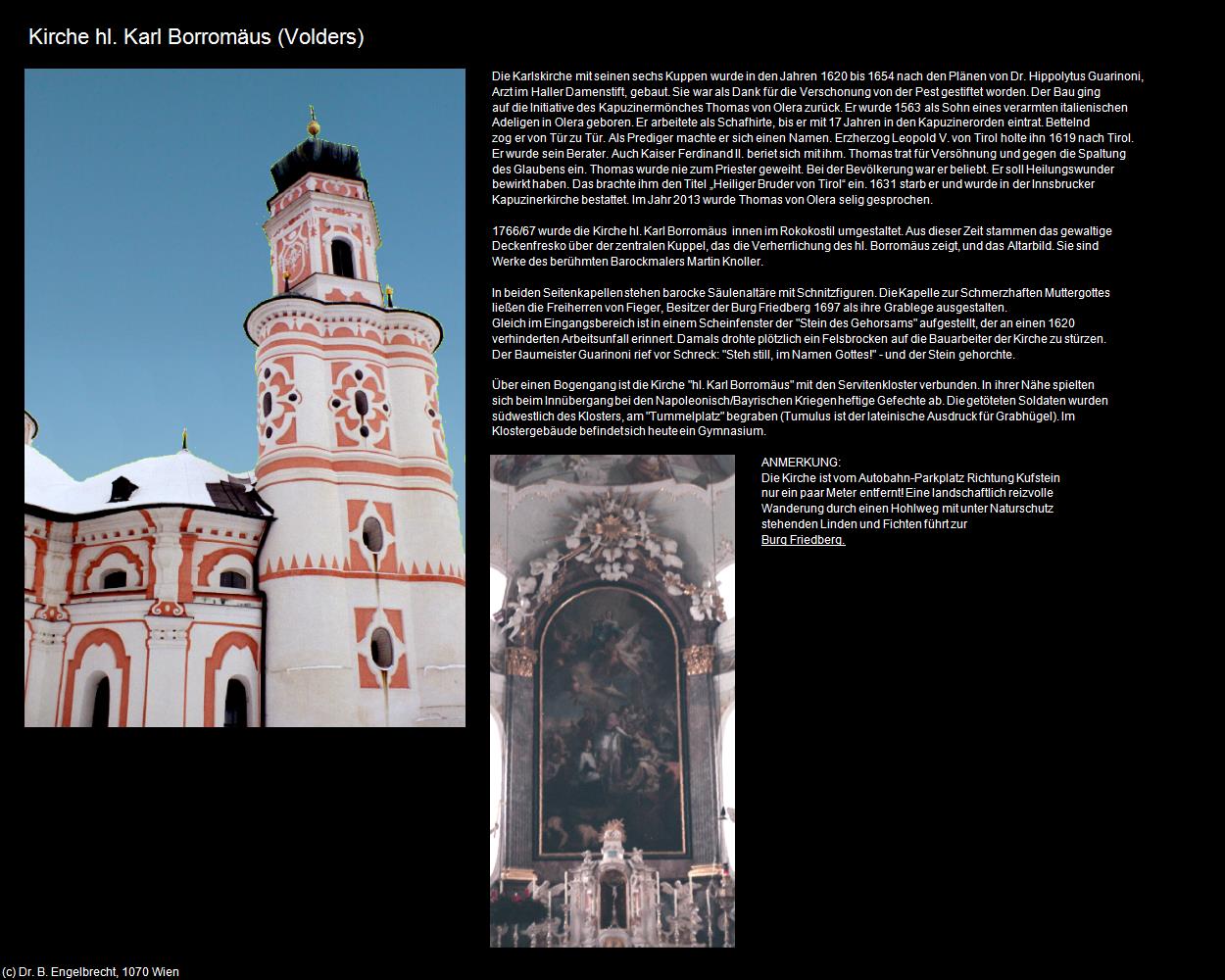 Kirche hl. Karl Borromäus (Volders) in Kulturatlas-TIROL(c)B.Engelbrecht