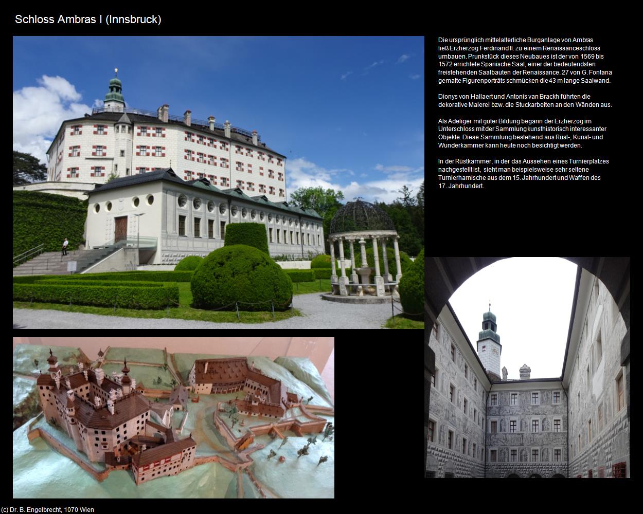 Schloss Ambras I (Amras) (Innsbruck) in Kulturatlas-TIROL