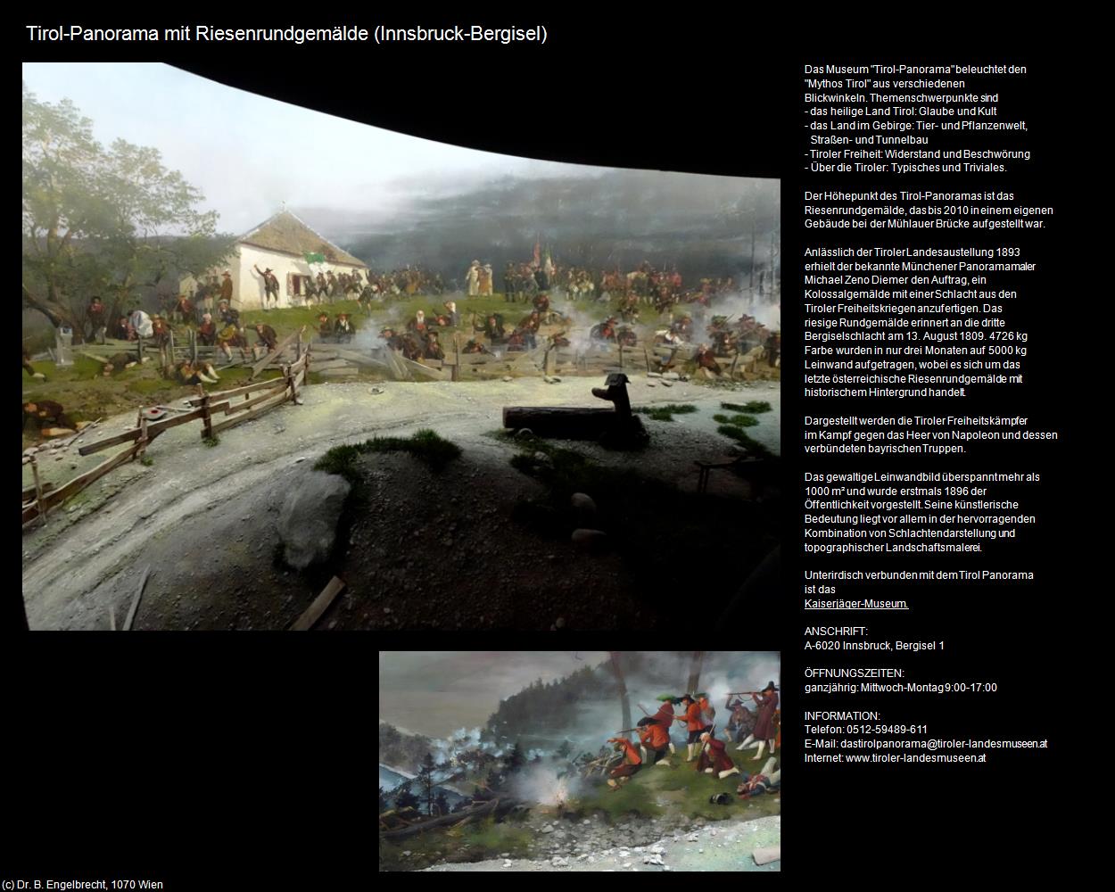 Riesenrundgemälde (Bergisel) (Innsbruck) in Kulturatlas-TIROL(c)B.Engelbrecht