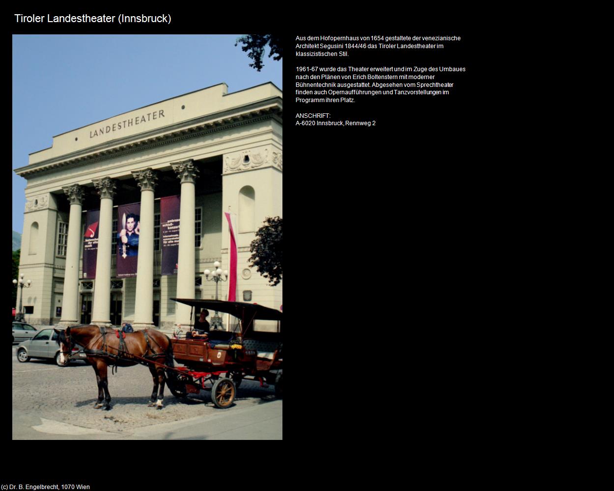 Tiroler Landestheater (Innsbruck) in Kulturatlas-TIROL