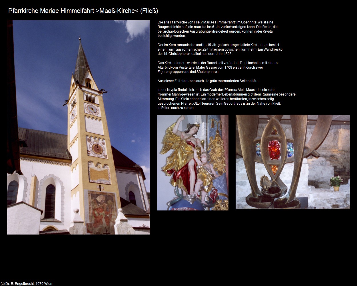 Maaß-Kirche (Fließ) in Kulturatlas-TIROL