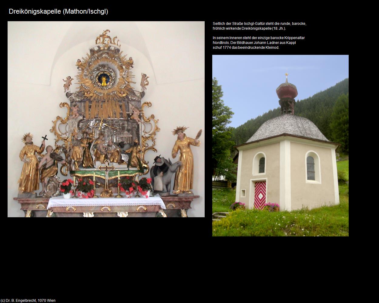 Dreikönigskapelle (Mathon/Ischgl) in Kulturatlas-TIROL