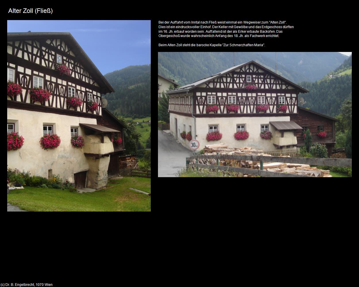 Alter Zoll (Fließ) in Kulturatlas-TIROL